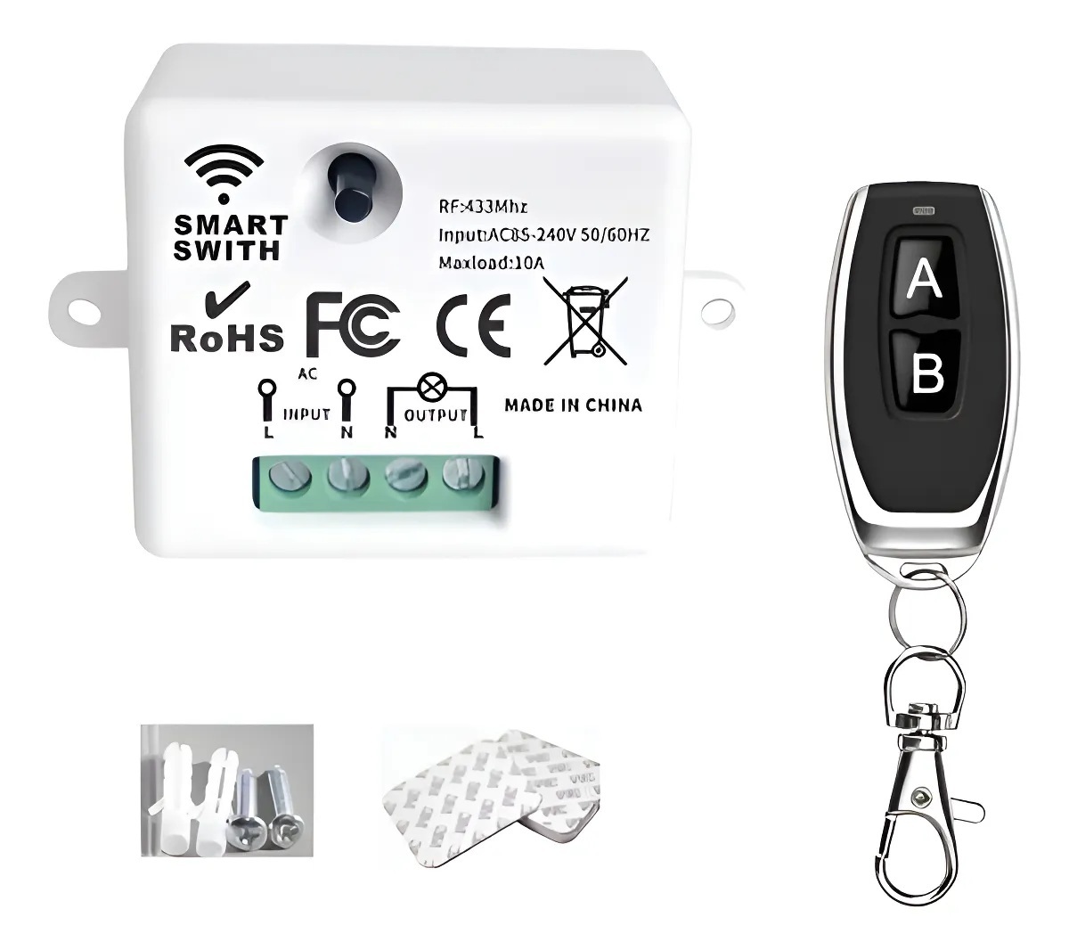 Interruptor Inalámbrico Universal a Control Remoto