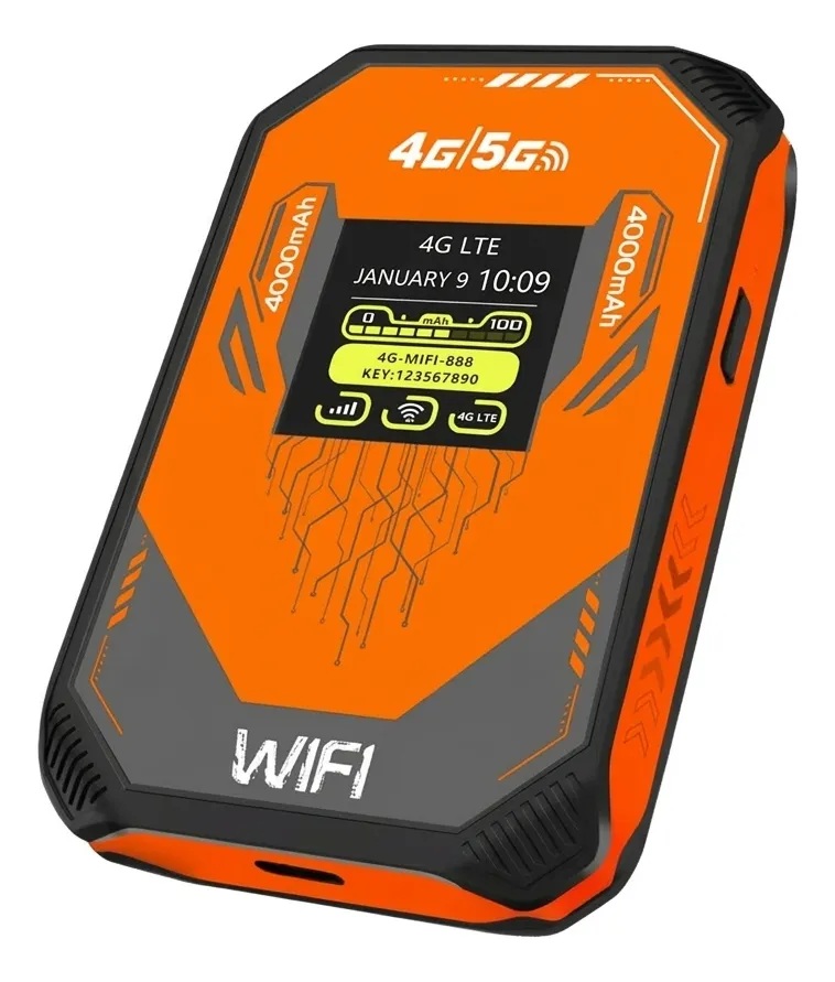 Router Mifi 4G Lte Portatil Wifi Bateria 4000mAh